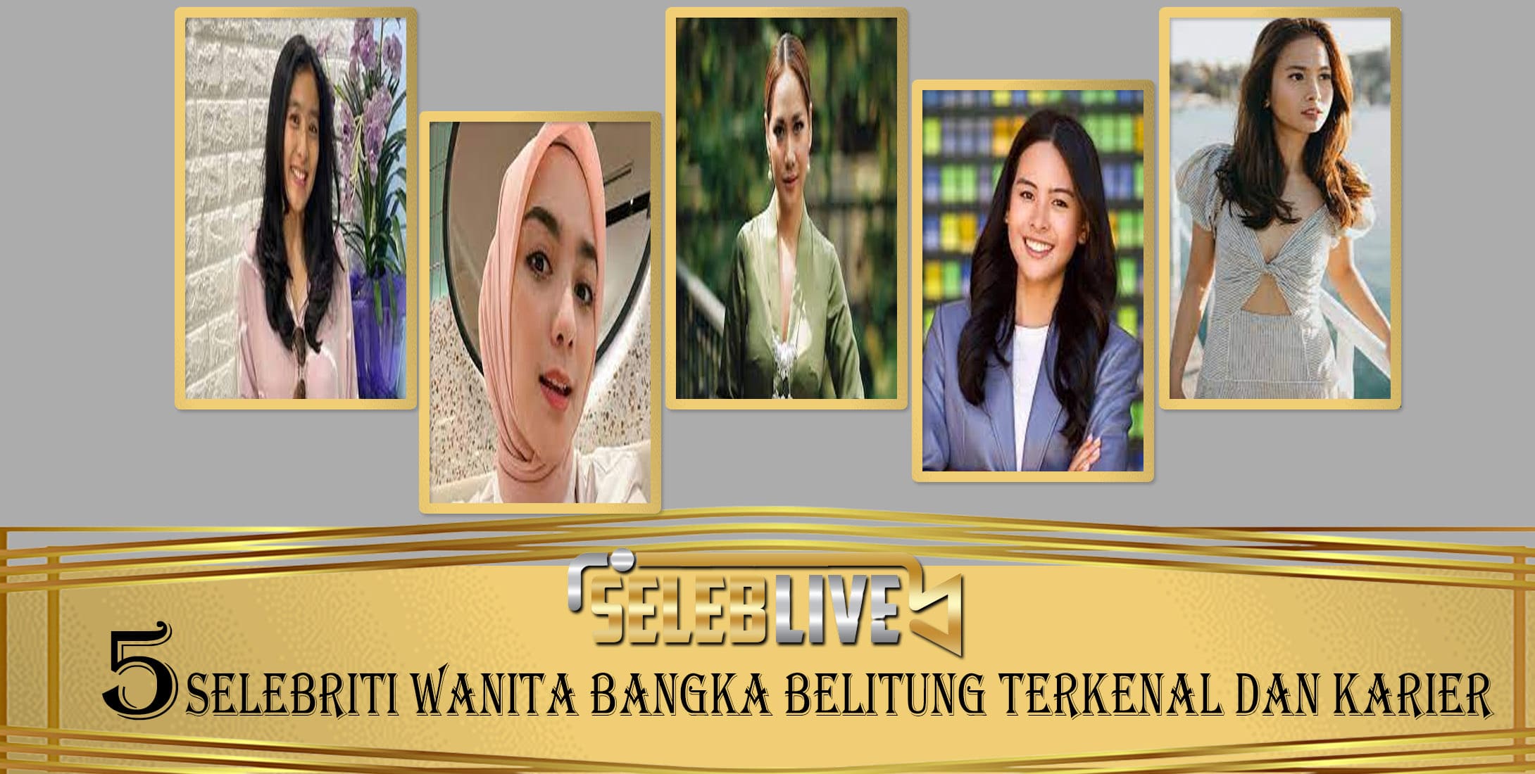 5 Selebriti Wanita Bangka