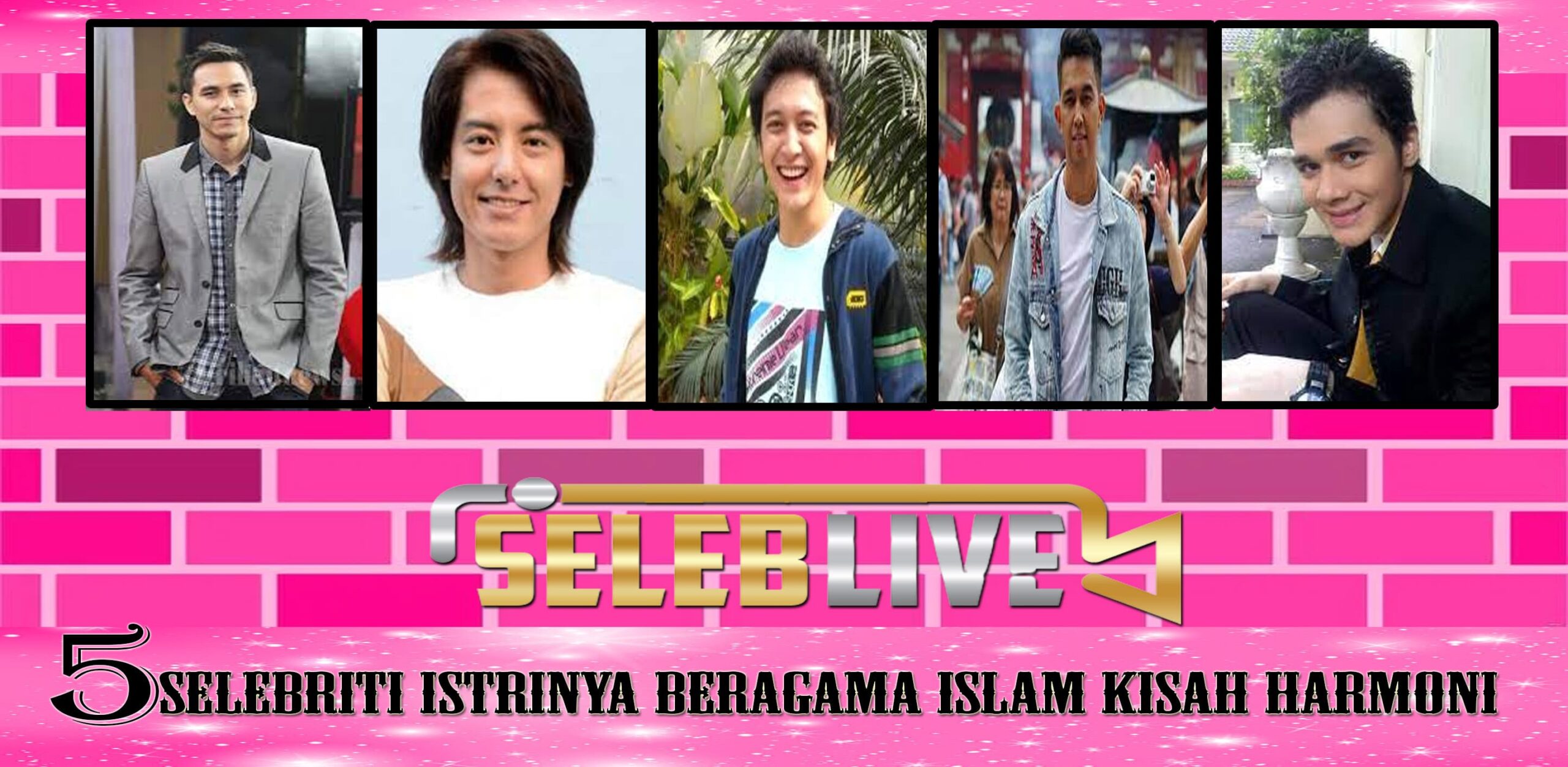 Selebriti Istrinya Beragama Islam