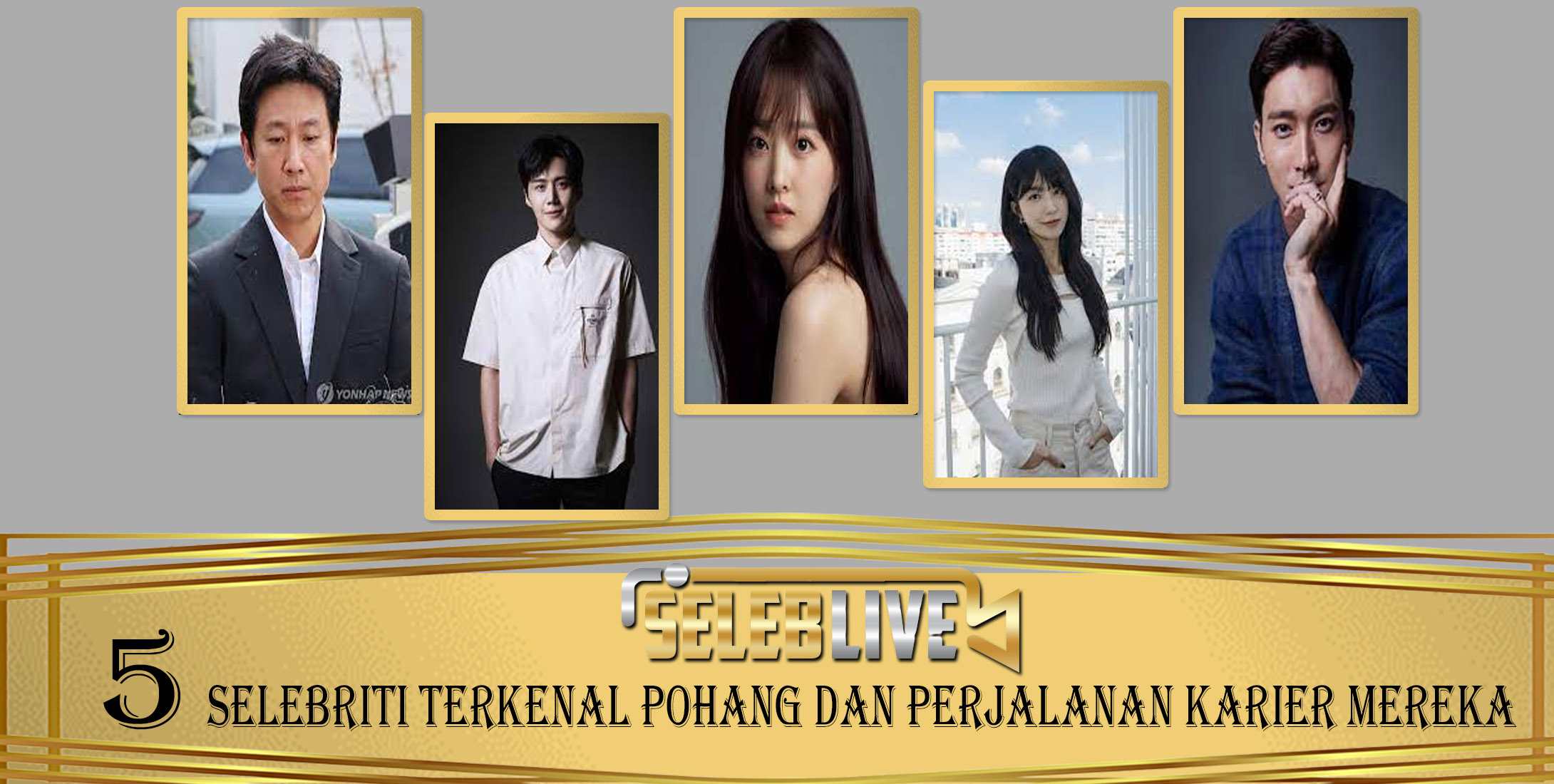 5 Selebriti Terkenal Pohang