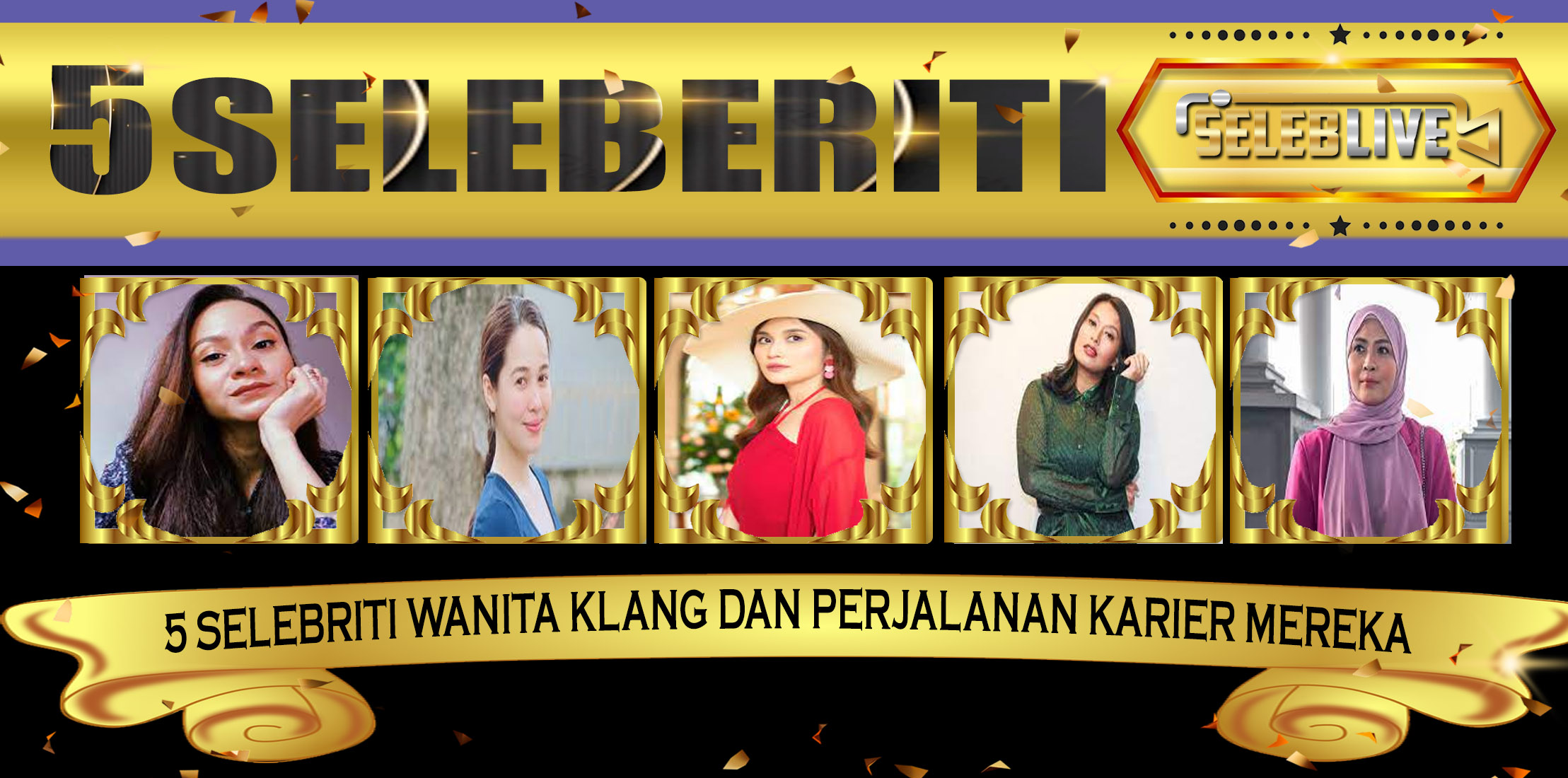 5 Selebriti Wanita Klang