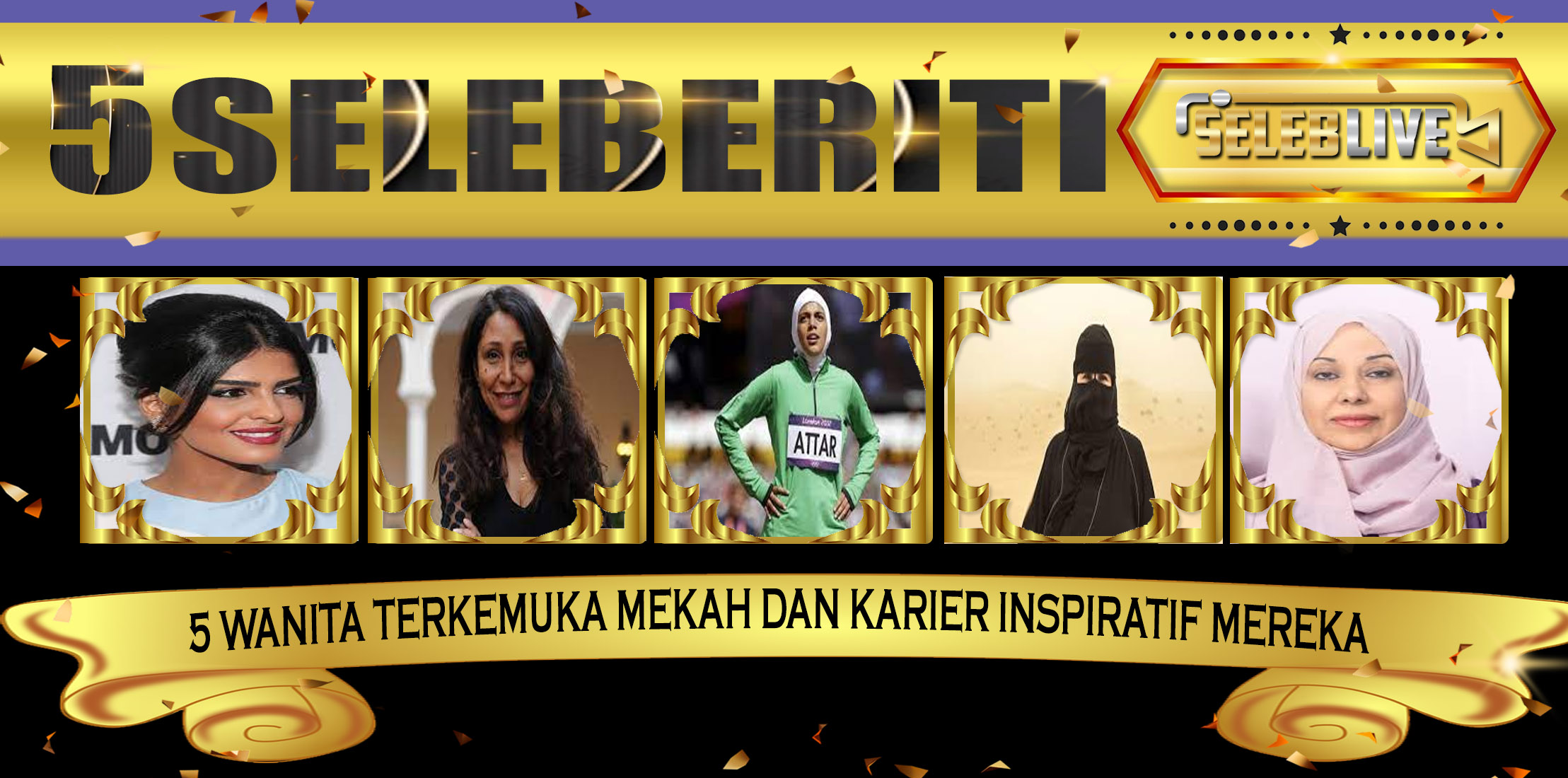 5 Wanita Terkemuka Mekah