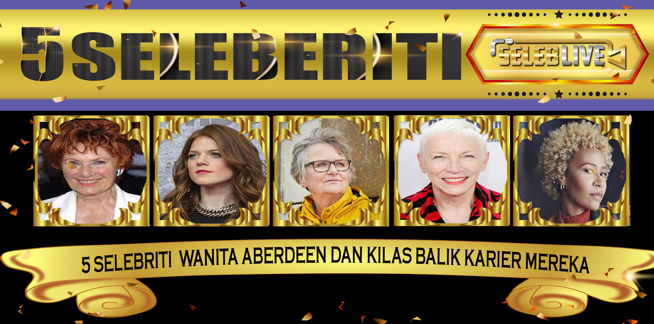 5 Selebriti Wanita Aberdeen