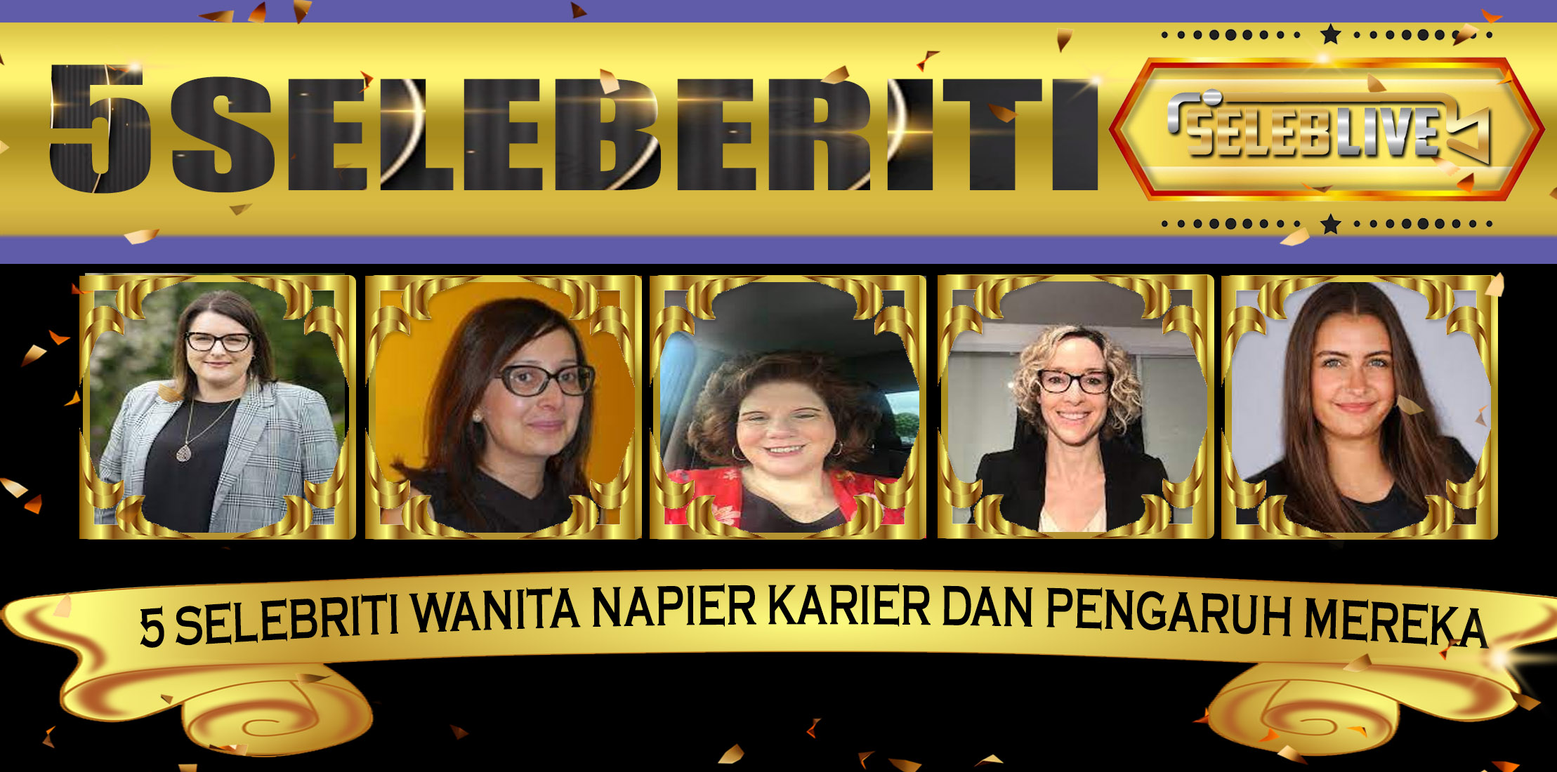 5 Selebriti Wanita Napier