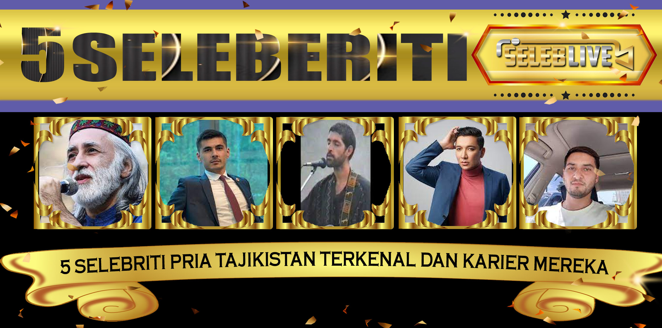 5 Selebriti Dari Tajikistan