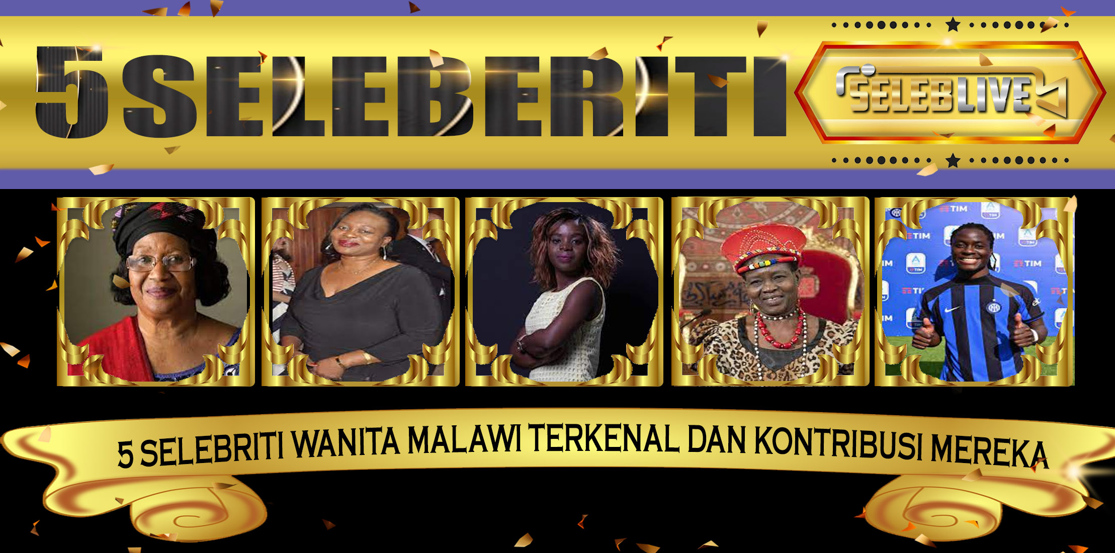 5 Selebriti Wanita Malawi