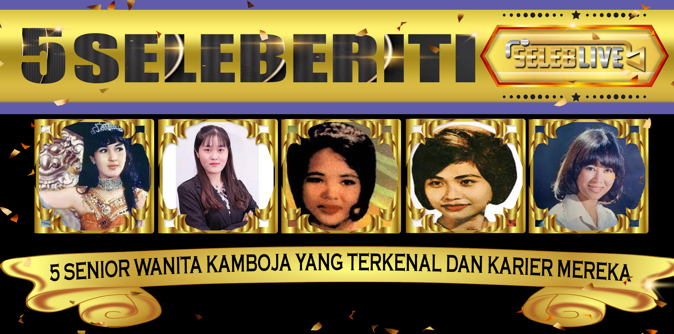 5 Senior Wanita Kamboja