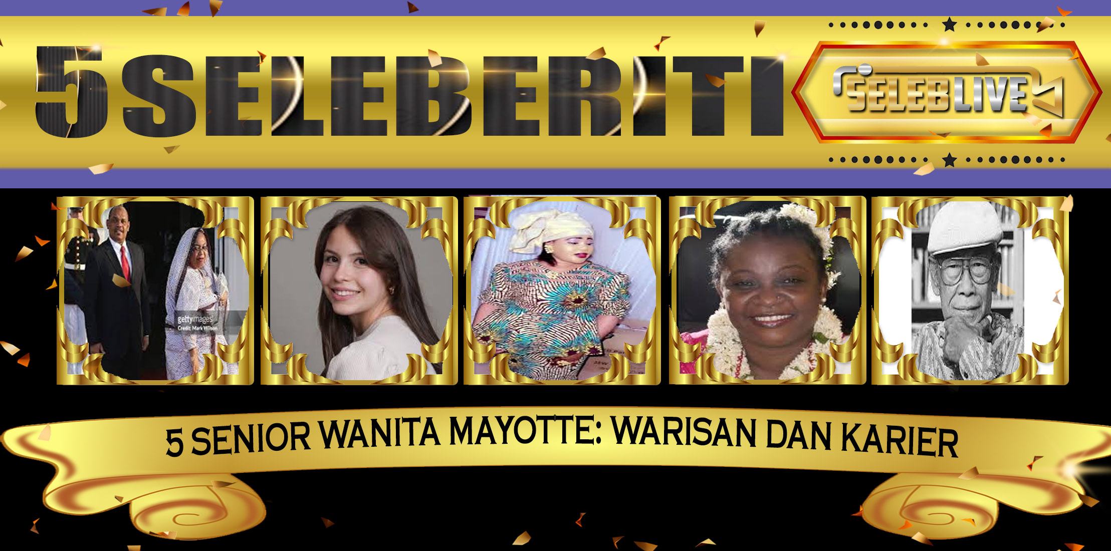 5 Senior Wanita Mayotte